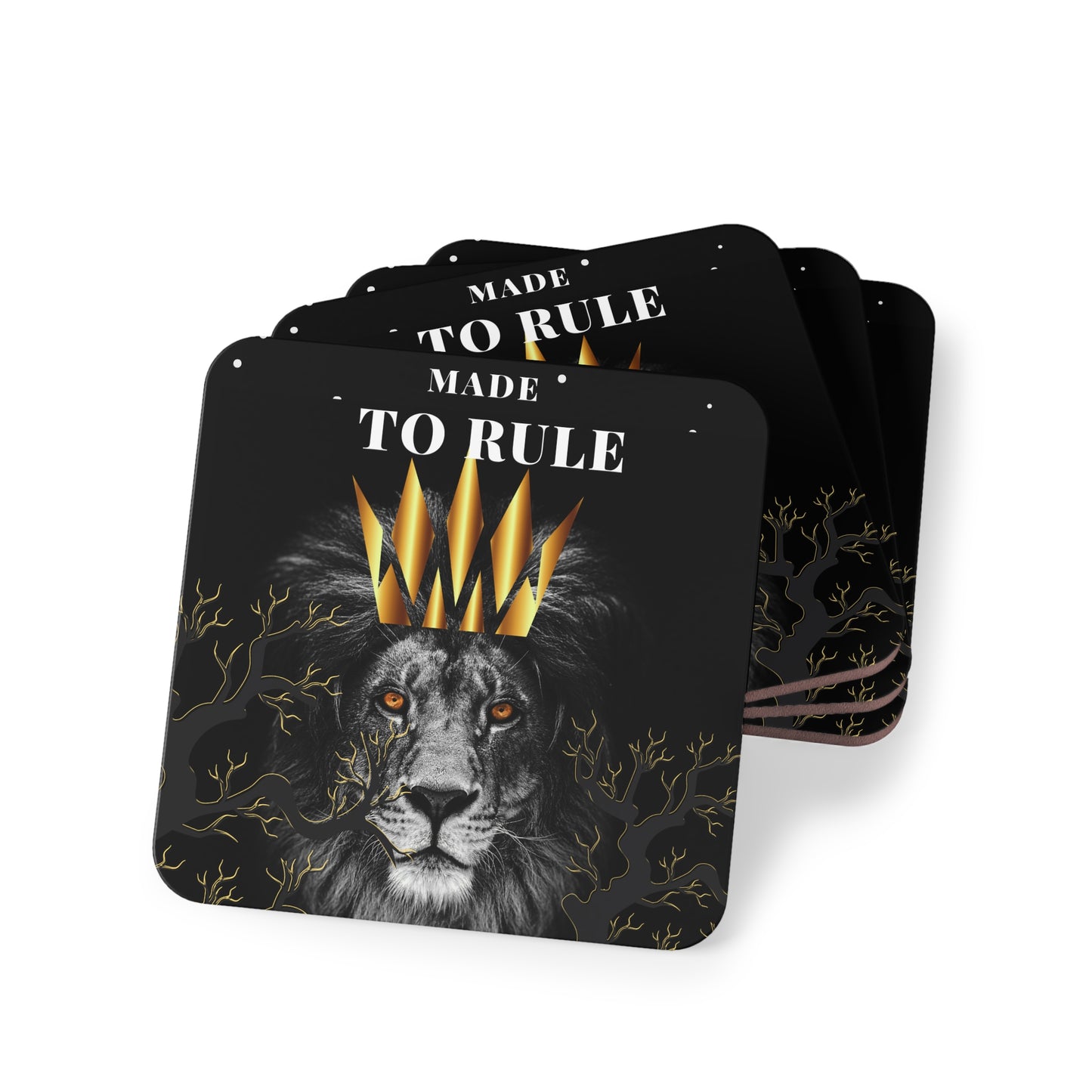 Made to Rule Lion Coasters – Royal Crown Cork Drink Coaster