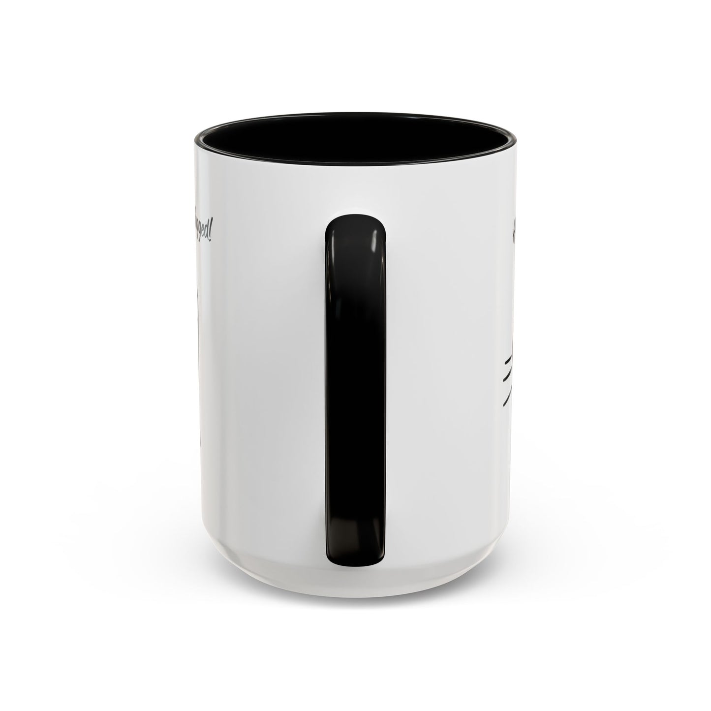 Mug — "Help, I’ve Been Mugged!" Funny Coffee Mug, Black Accent Ceramic Cup (11/15oz)