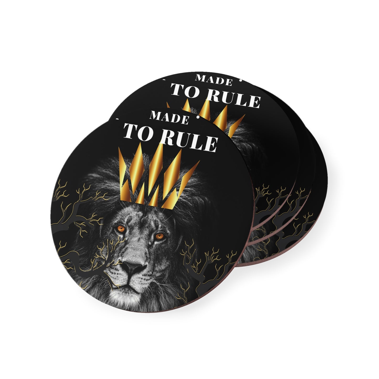 Made to Rule Lion Coasters – Royal Crown Cork Drink Coaster